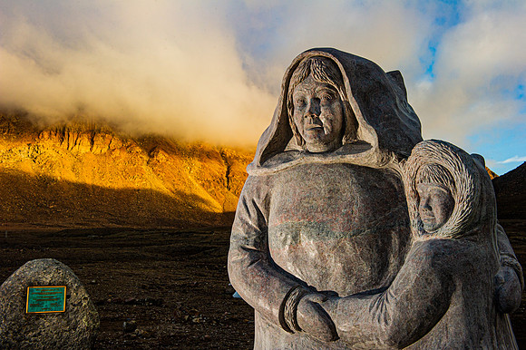 Arctic Exiles Monument - Grise Fiord
